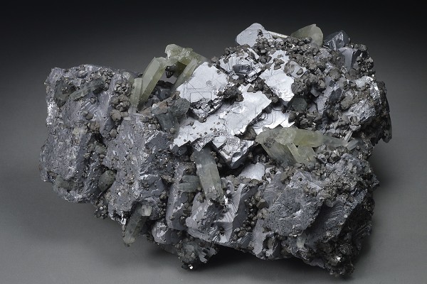 Galena, Sphalerite, Quartz, Chlorite