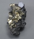 Pyrite, Sphalerite, Galena - floater