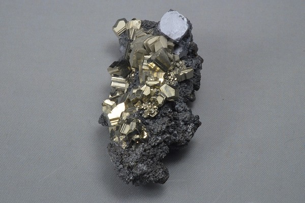Pyrite, Sphalerite, Galena - floater