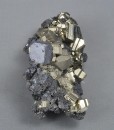 Pyrite, Sphalerite, Galena - floater
