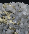 Chalcopyrite on Quartz