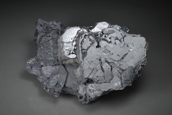 twinned and truncated Galena, Calcite