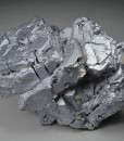 twinned and truncated Galena, Calcite