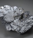 twinned and truncated Galena, Calcite