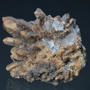 Quartz, Siderite, Calcite