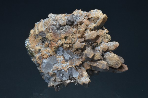 Quartz, Siderite, Calcite
