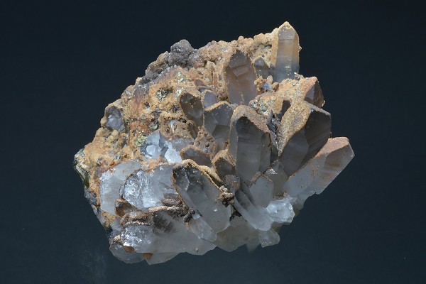 Quartz, Siderite, Calcite