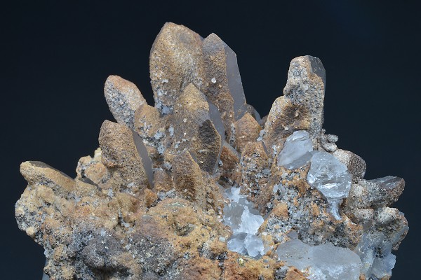 Quartz, Siderite, Calcite