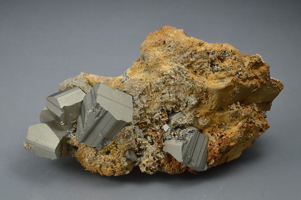 Pyrite, Calcite, Quartz