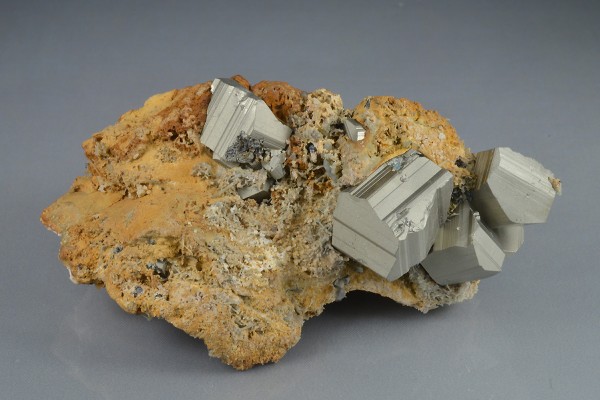 Pyrite, Calcite, Quartz