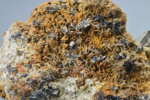 Pyrite, Calcite, Quartz