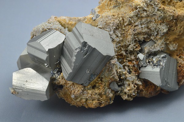 Pyrite, Calcite, Quartz