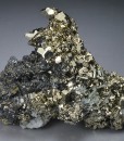 Pyrite, Sphalerite, Quartz, Chalcopyrite