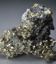 Pyrite, Sphalerite, Quartz, Chalcopyrite