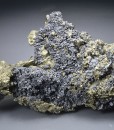 Chalcopyrite, Sphalerite, Galena, Quartz, Pyrite - floater