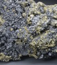 Chalcopyrite, Sphalerite, Galena, Quartz, Pyrite - floater