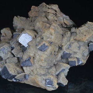 Galena, Calcite