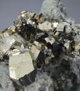 Pyrite, Quartz