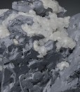 twinned Galena, Calcite