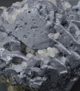 twinned Galena, Calcite