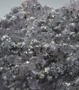Quartz var.Amethyst, Chalcopyrite, Sphalerite