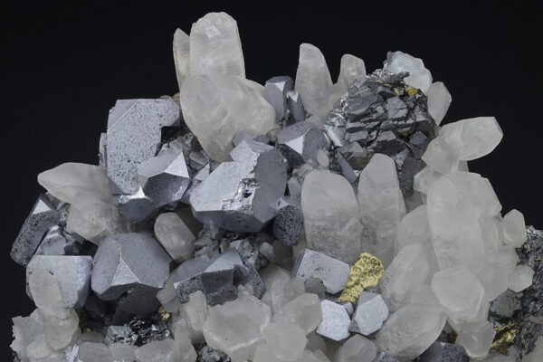 Galena, Quartz, Chalcopyrite, Sphalerite