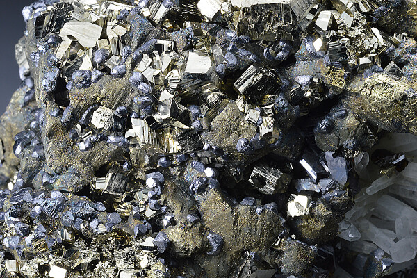 Pyrite, Chalcopyrite, Galena