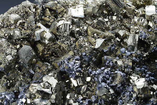 Pyrite, Chalcopyrite, Galena