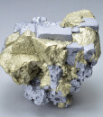 skeletal Galena, Chalcopyrite