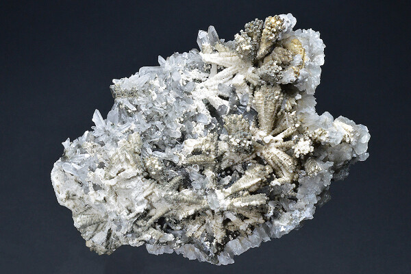 Calcite, Quartz