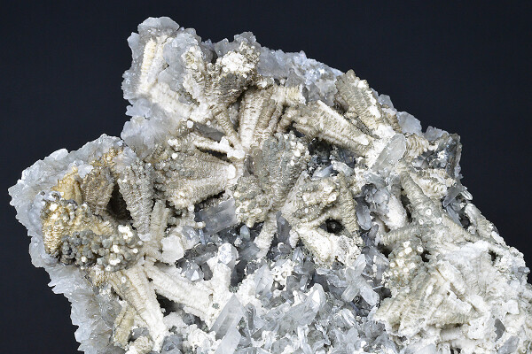 Calcite, Quartz