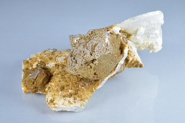 Siderite, Quartz