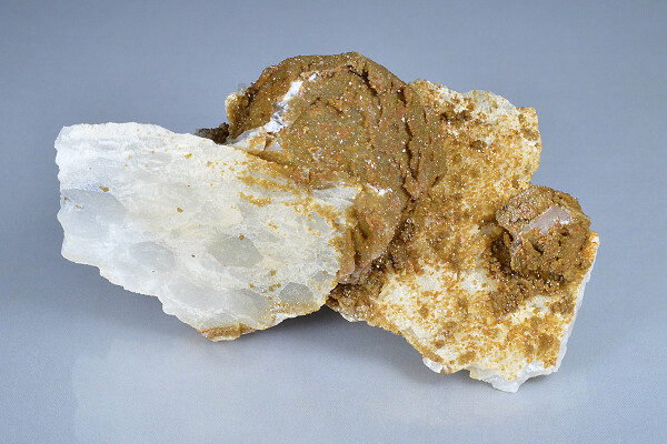 Siderite, Quartz