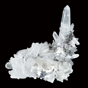 Quartz, Sphalerite, Chalcopyrite