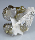 Cleiophane on Quartz, Galena - floater