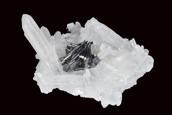 Sphalerite on Quartz