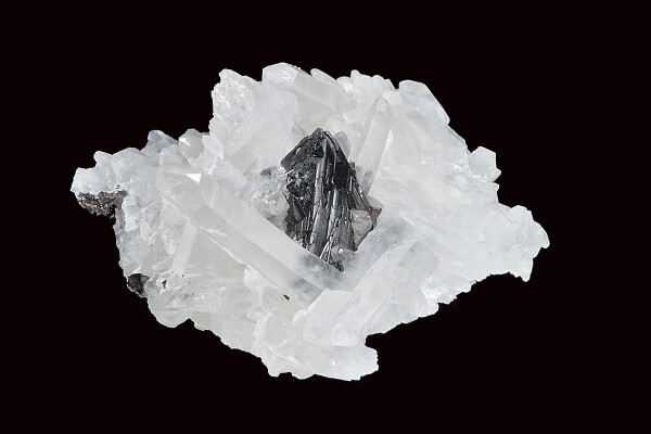 Sphalerite on Quartz