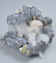 Sphalerite, Quartz, Rhodochrosite, Galena, Chalcopyrite