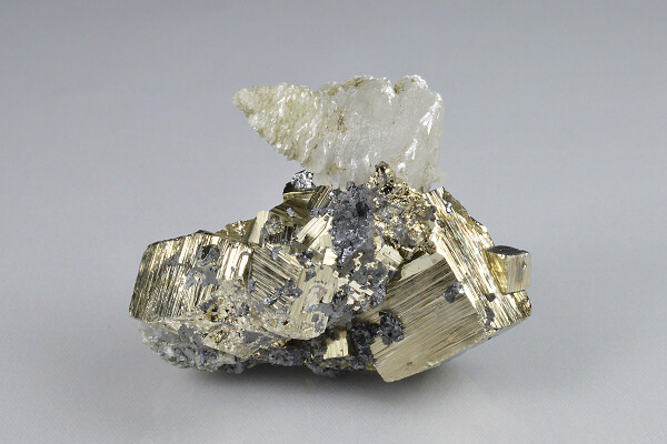 Pyrite, Calcite, Sphalerite