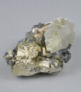 Pyrite, Calcite, Sphalerite