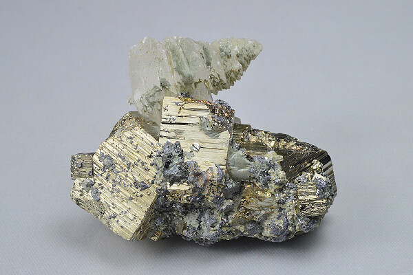 Pyrite, Calcite, Sphalerite