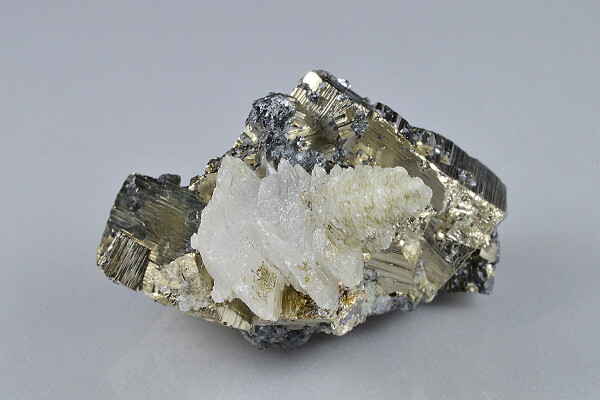 Pyrite, Calcite, Sphalerite