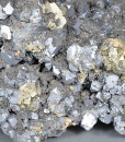 Galena, gem Sphalerite var.Cleiophane, Pyrite, Calcite, Siderite