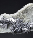 skeletal Galena, Quartz, Chalcopyrite