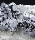 skeletal Galena, Quartz, Chalcopyrite