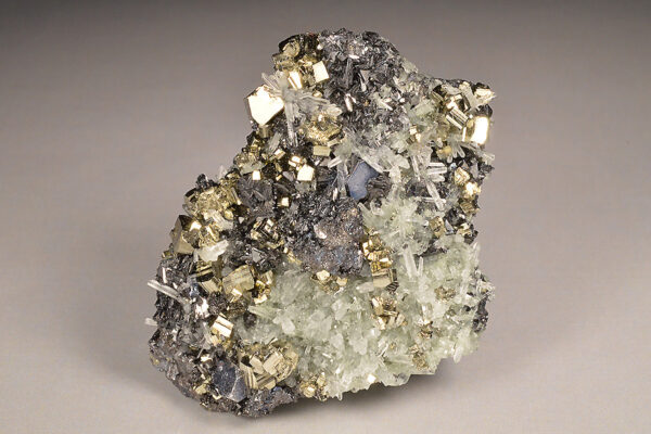 Pyrite, Sphalerite, Quartz