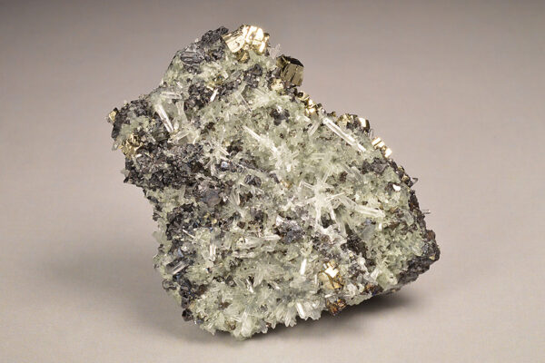 Pyrite, Sphalerite, Quartz