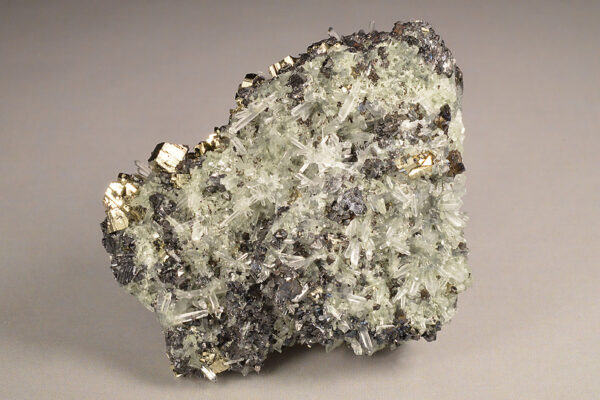 Pyrite, Sphalerite, Quartz