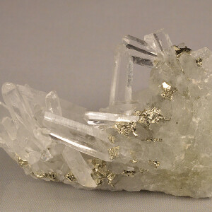 Quartz, Pyrite