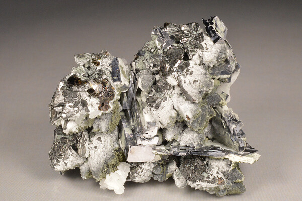 skeletal Galena, Sphalerite, Chlorite, Calcite